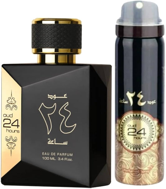 Oud 24 Hours + Deodrant by Ard Al Zaafaran