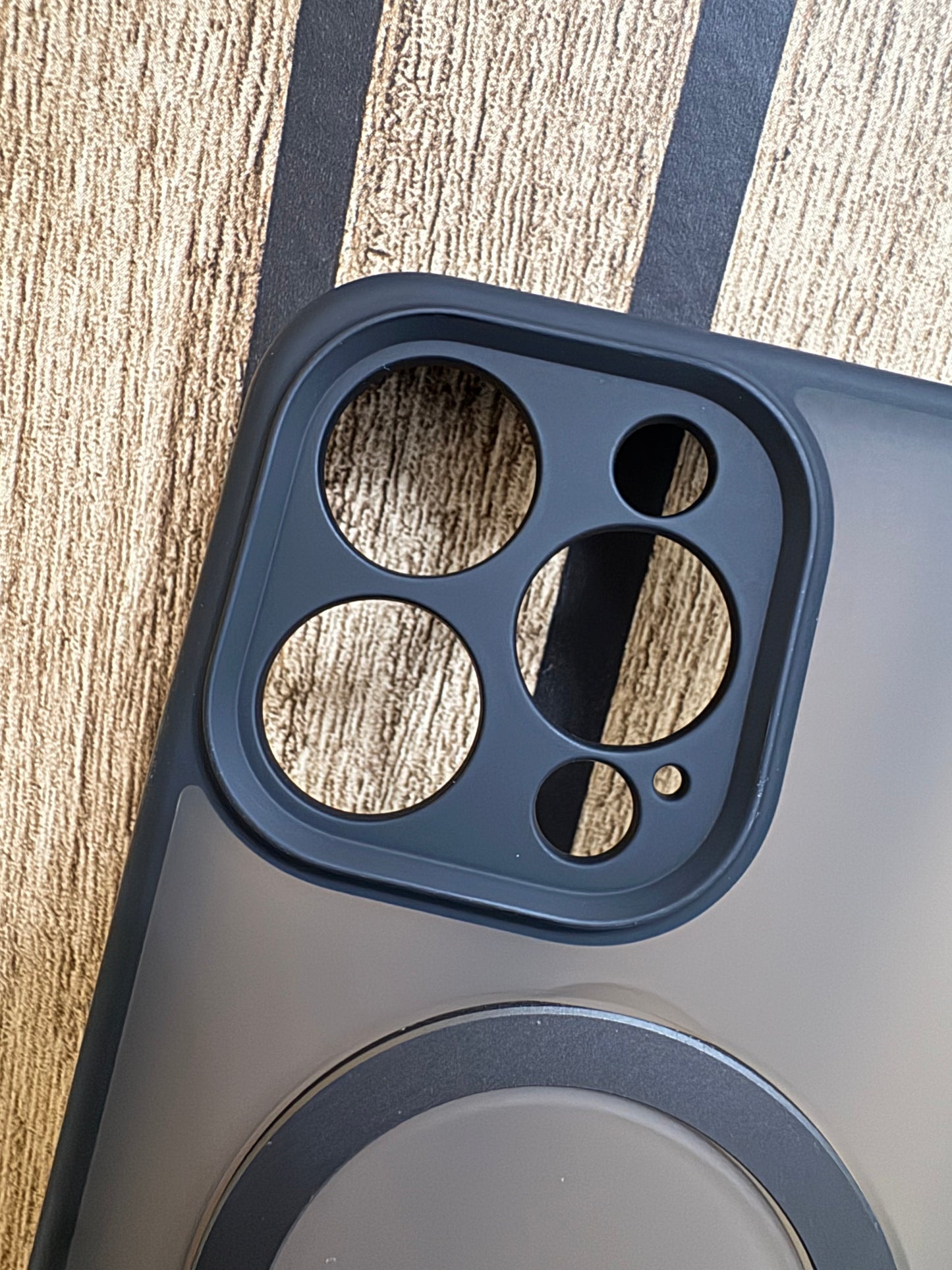 Case For Apple iPhone 15 16 Pro Max Matte Frosted Case With Ring Stand