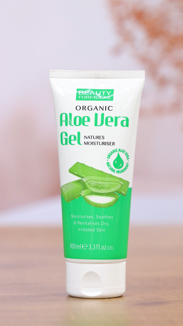 Beauty Formulas Organic Aloe Vera Gel 100 ml